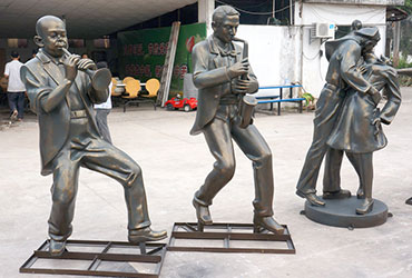 “心靈對話——吳為山、克羅德?阿巴吉雕塑展”在法國隆重舉行
