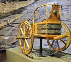 公元前七世紀青銅戰車亮相沈陽 為意大利國寶文物